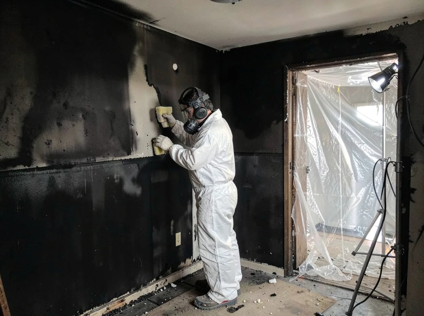 Fire Damage Restoration company in Saint Helen, MI
